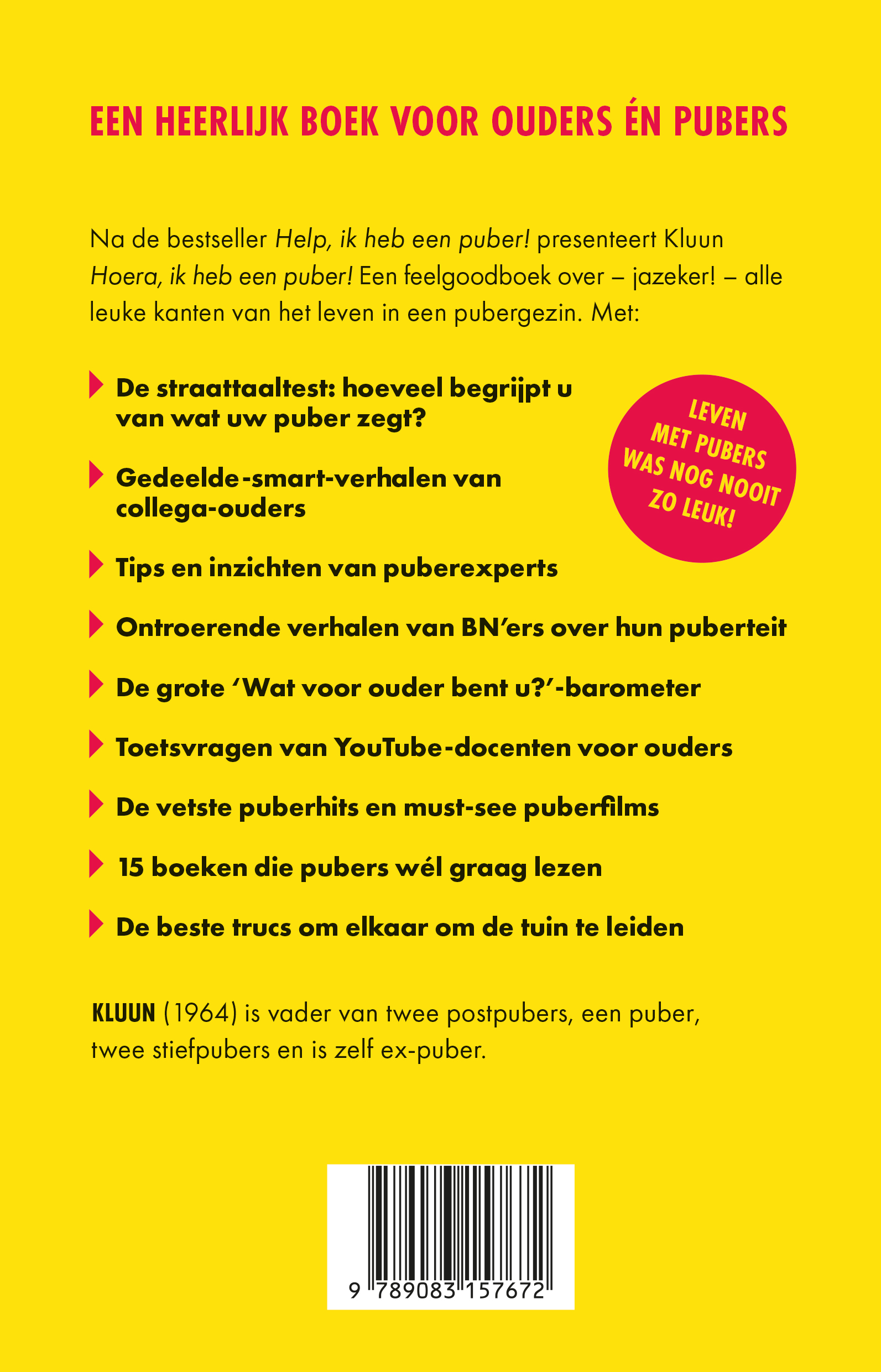 Hoera, ik heb een puber! 