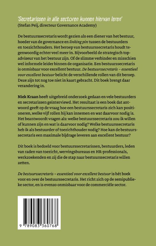 image for De Bestuurssecretaris