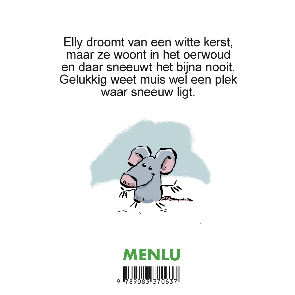 Elly de Olifant droomt van een witte kerst 
