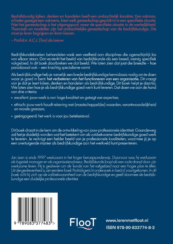 image for Bedrijfskundig