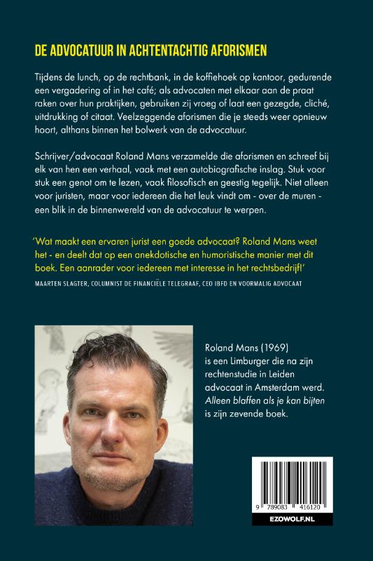 image for Alleen blaffen als je bijten kan