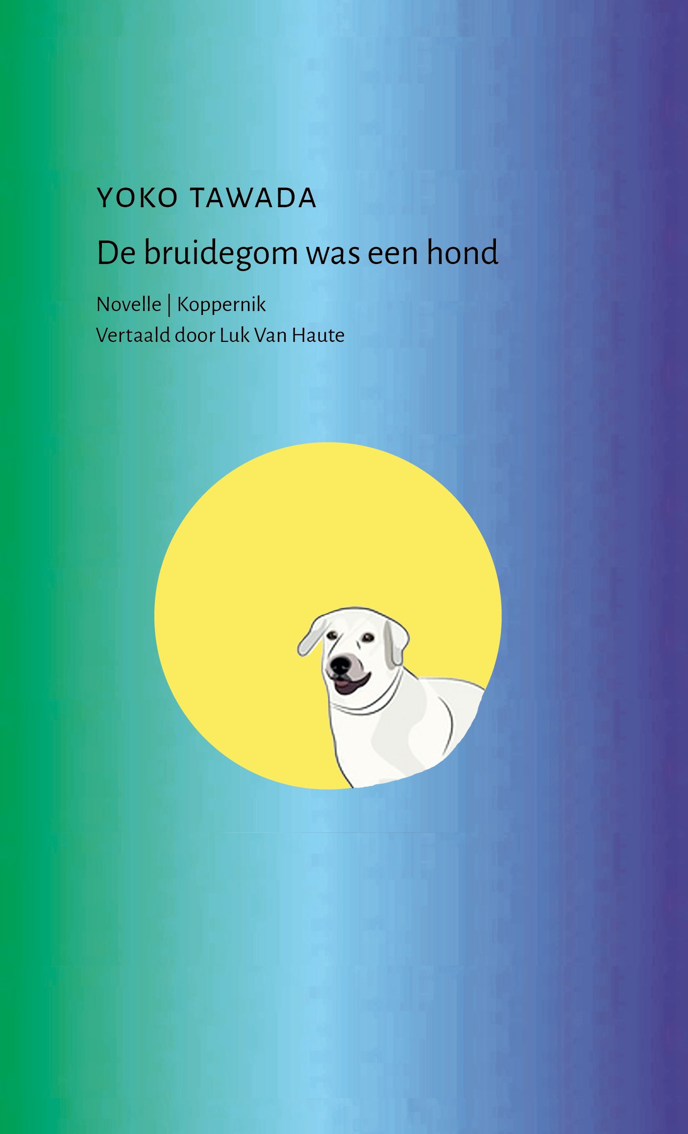 De bruidegom was een hond 
