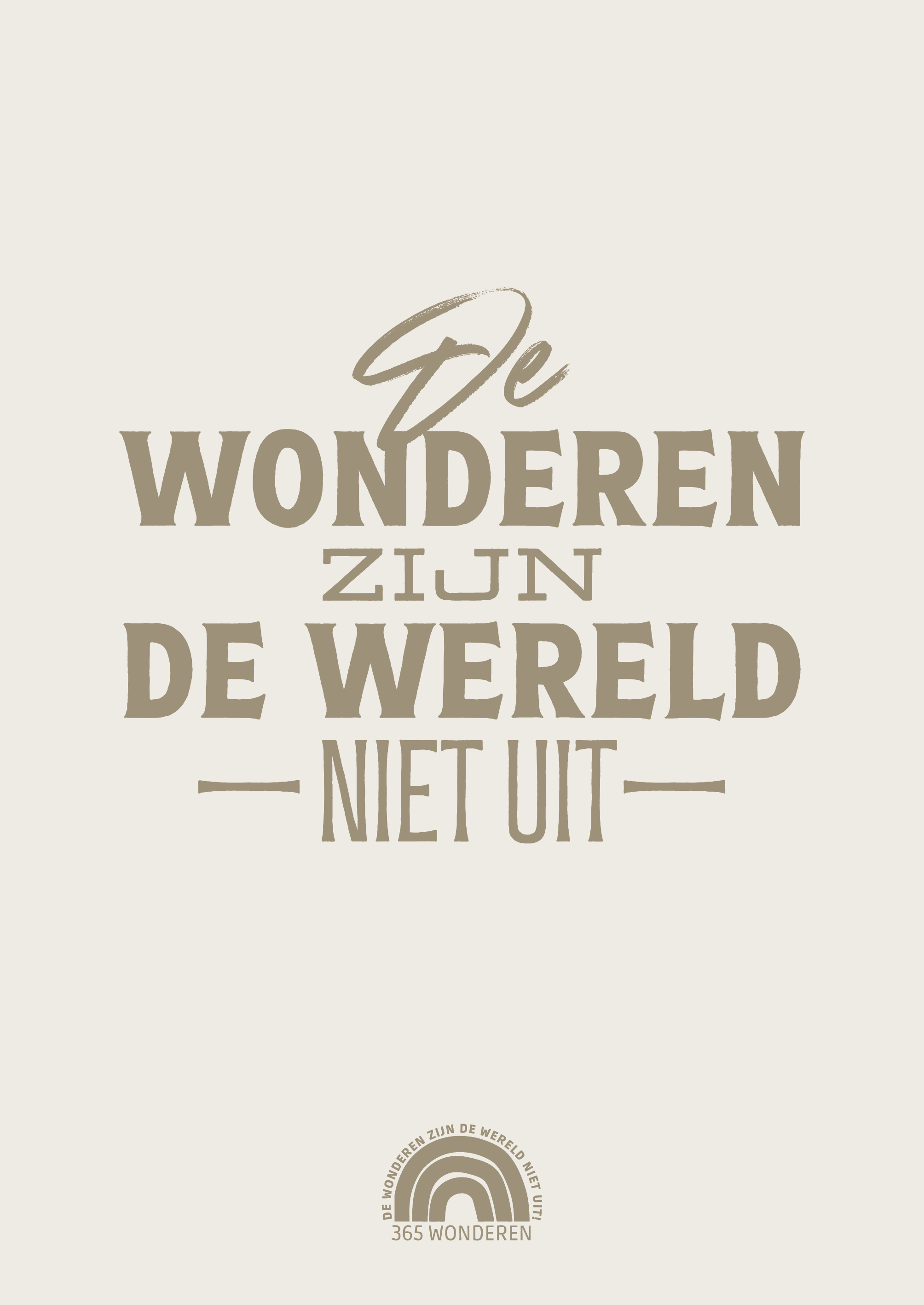 De wonderen zijn de wereld niet uit 365 wonderen