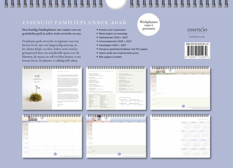 image for Essencio Familieplanner 2026