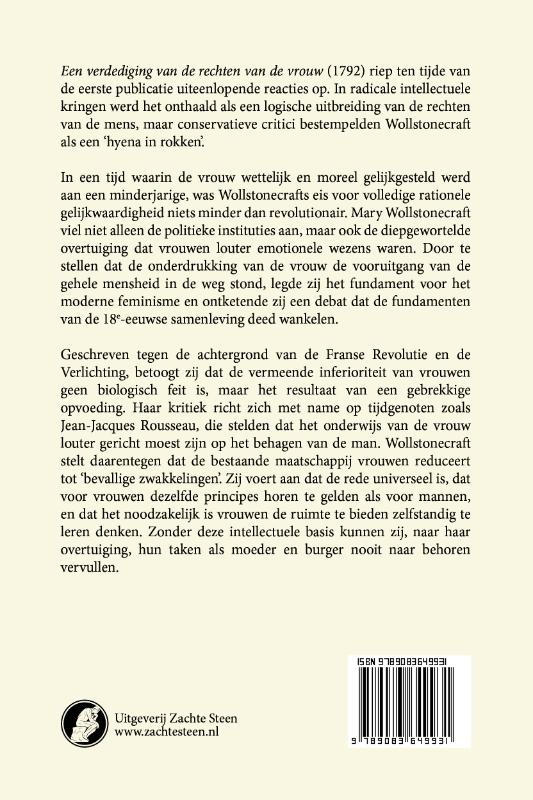 image for Een Verdediging van de Rechten van de Vrouw