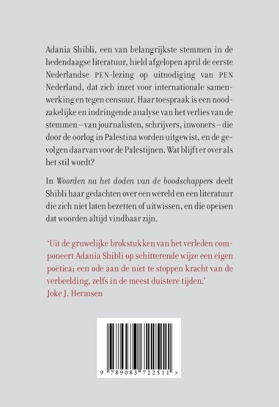 image for Woorden na het doden van de boodschappers