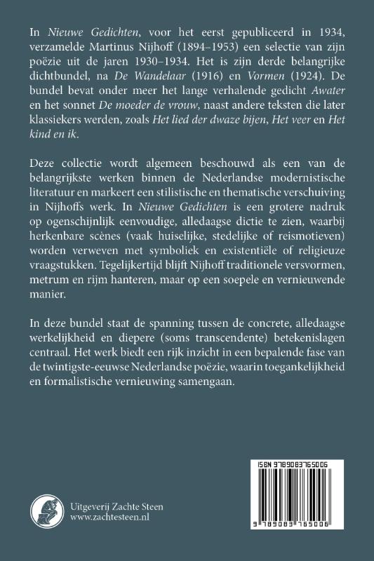 image for Nieuwe gedichten