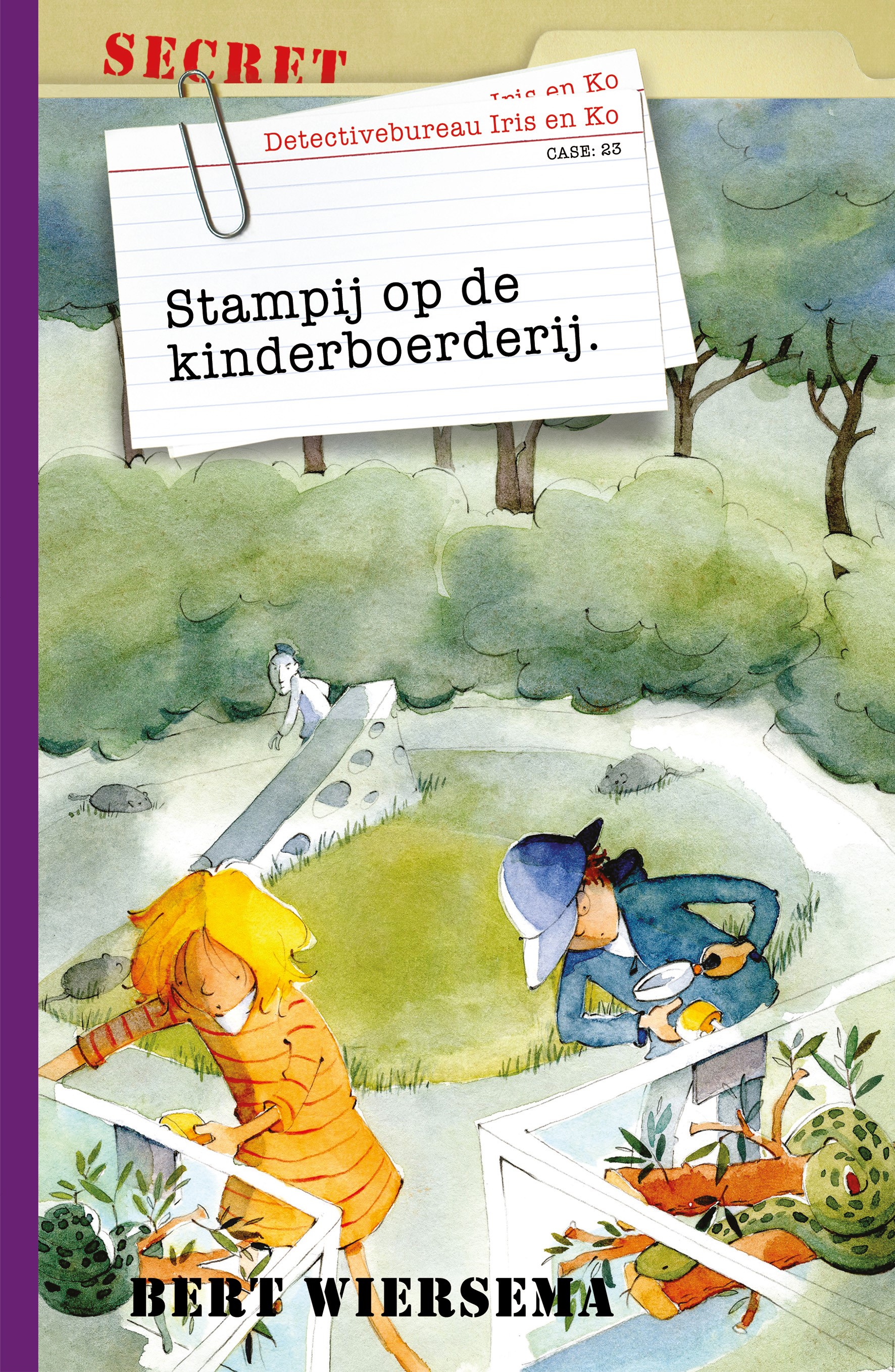 Stampij op de kinderboerderij 