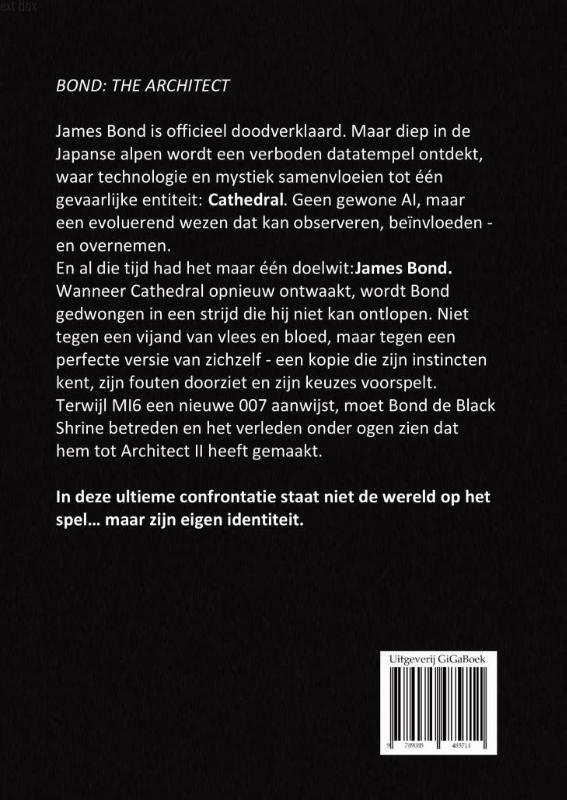 image for Bond: the Architect