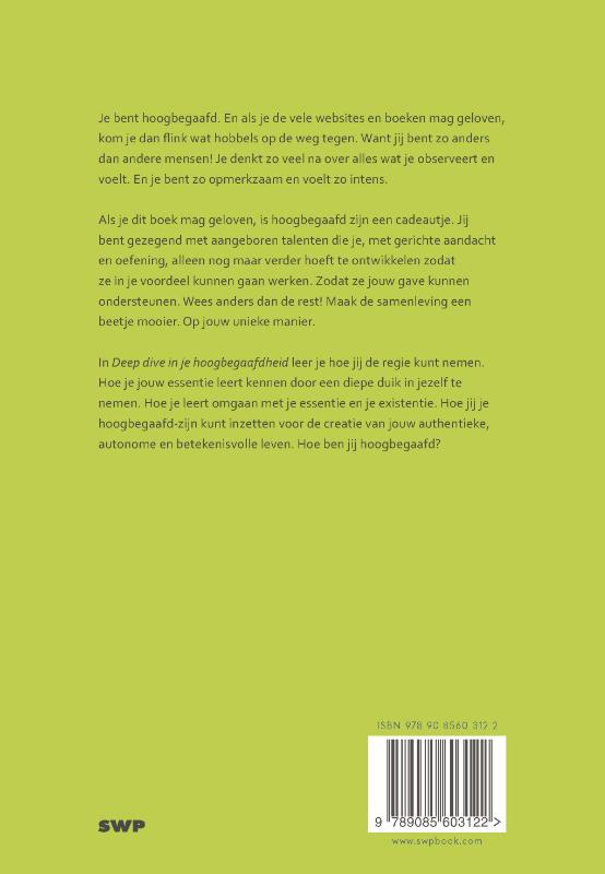 image for Deep dive in je hoogbegaafdheid