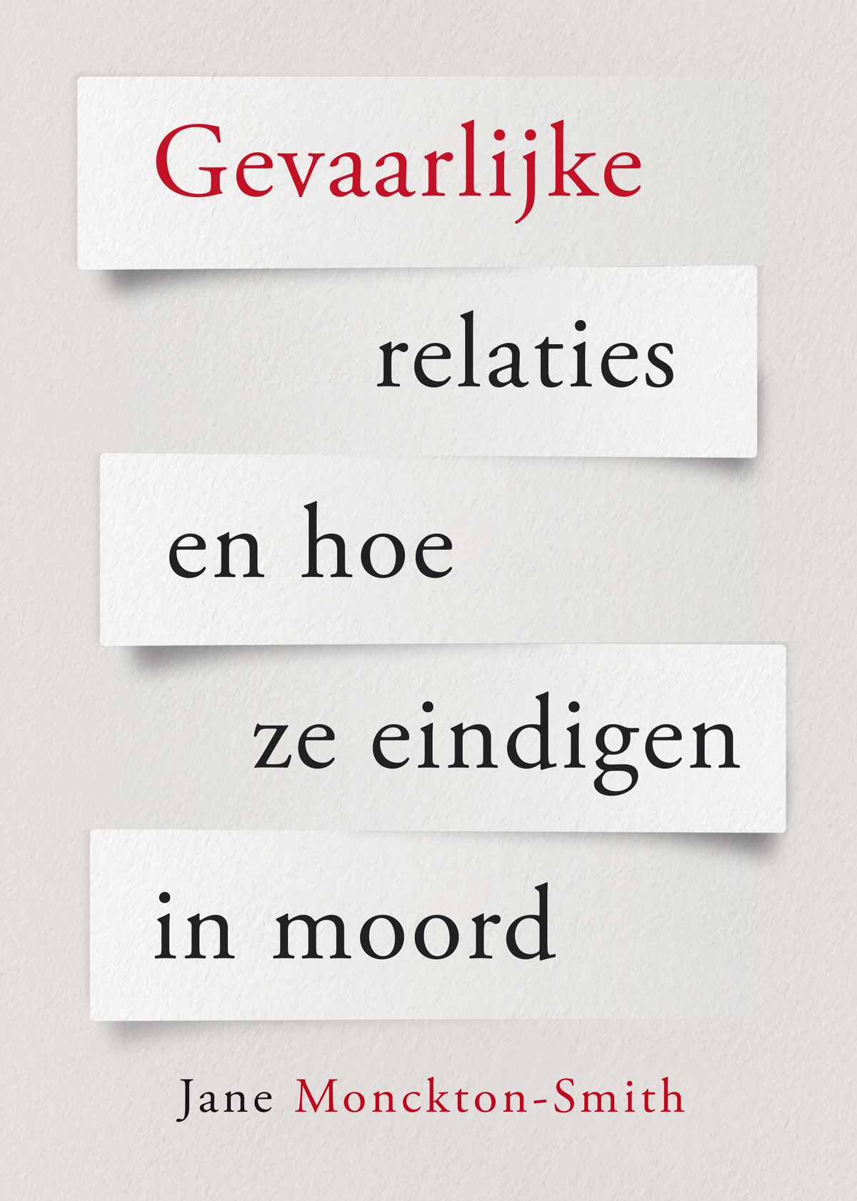 Gevaarlijke relaties en hoe ze eindigen in moord 