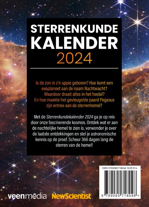 image for Sterrenkundekalender 2024