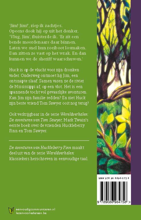 image for De avonturen van Huckleberry Finn