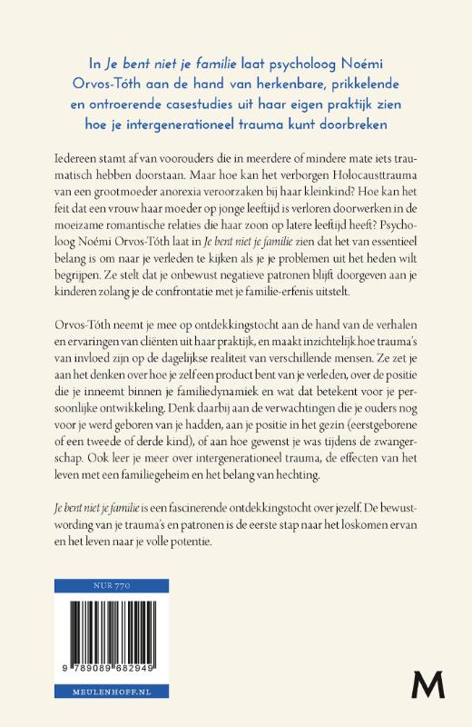 image for Je bent niet je familie