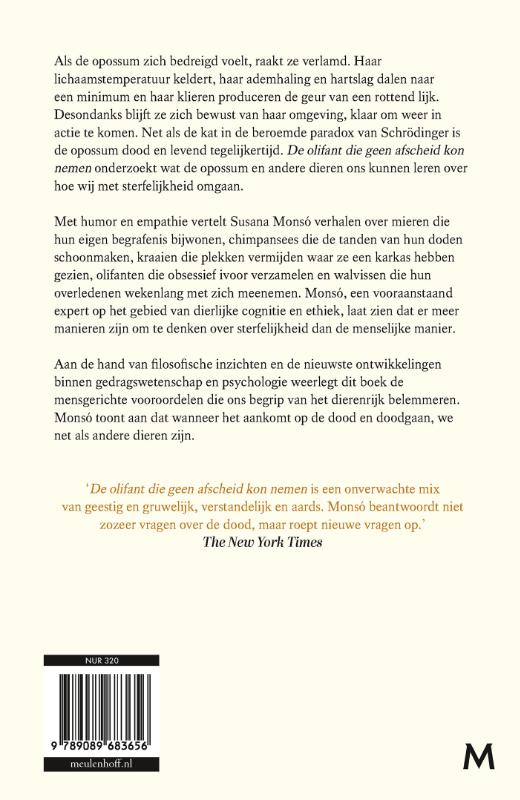 image for De olifant die geen afscheid kon nemen