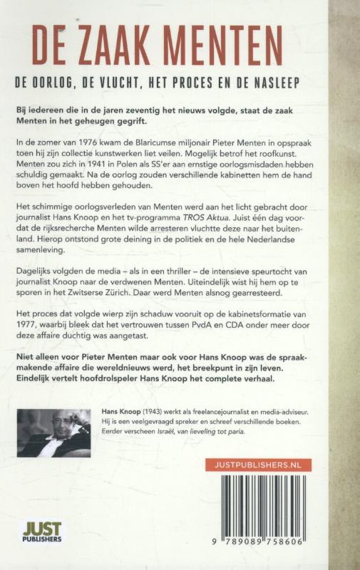 image for De zaak Menten, het complete verhaal