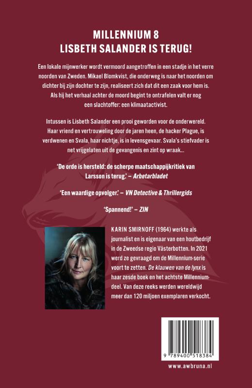 image for De klauwen van de lynx - Millennium 8