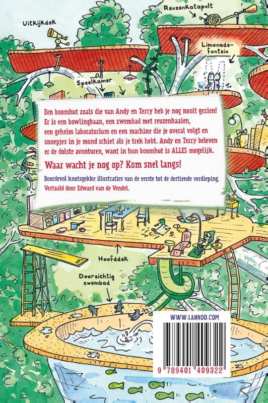image for De waanzinnige boomhut van 13 verdiepingen