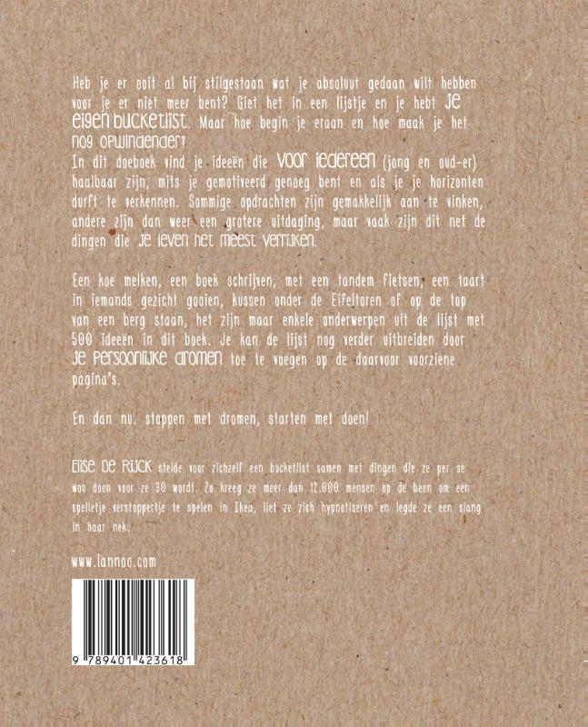 image for Het Bucketlist boek