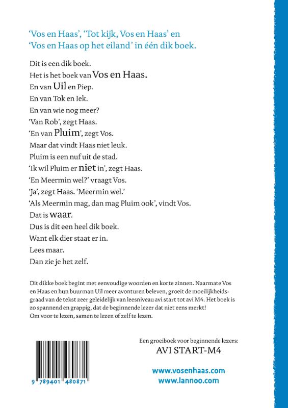 image for Het dikke boek van Vos en Haas