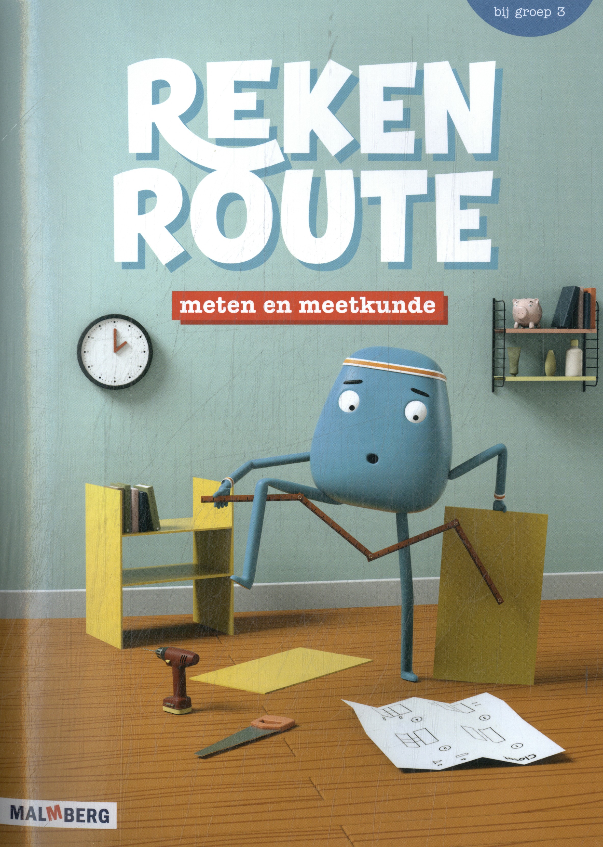 Rekenroute groep 3 Meten en meetkunde  Antwoordenboek