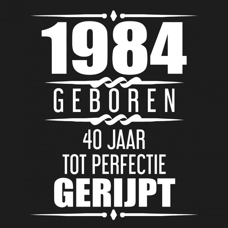 1980 Geboren 40 Jaar Tot Perfectie Gerijpt