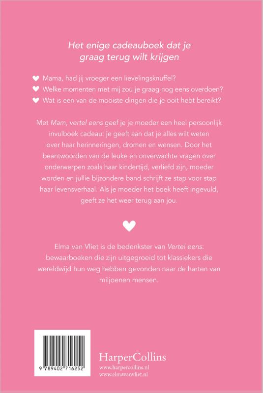 image for Mam, vertel eens