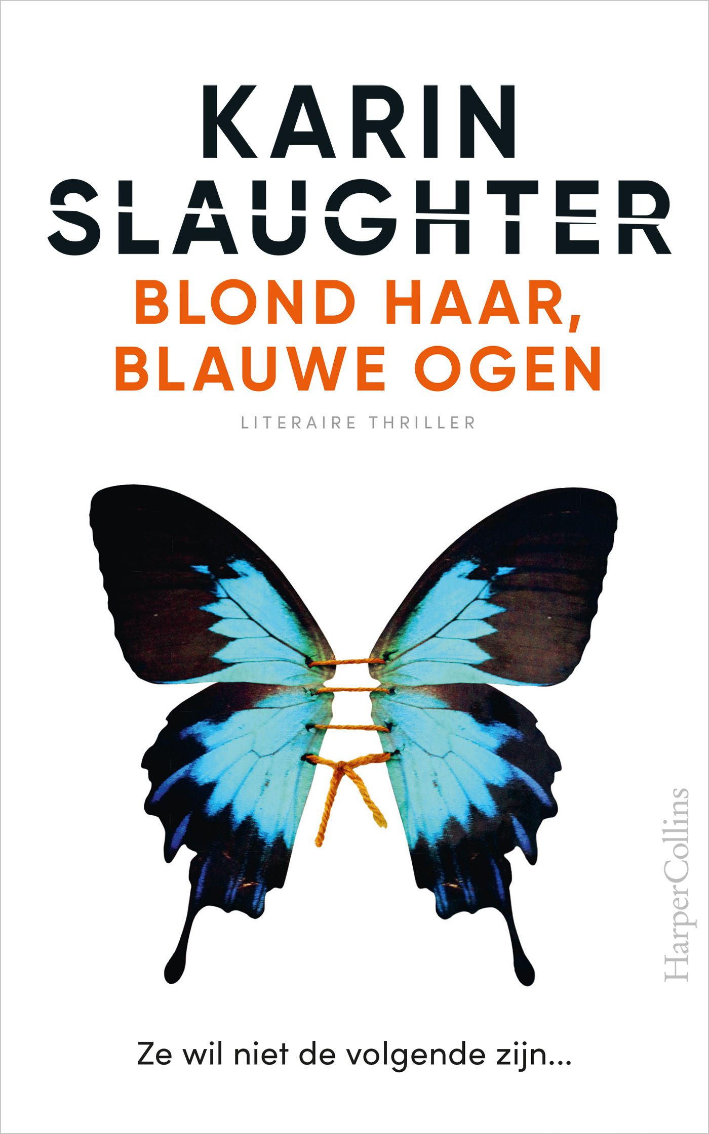 Blond haar, blauwe ogen 