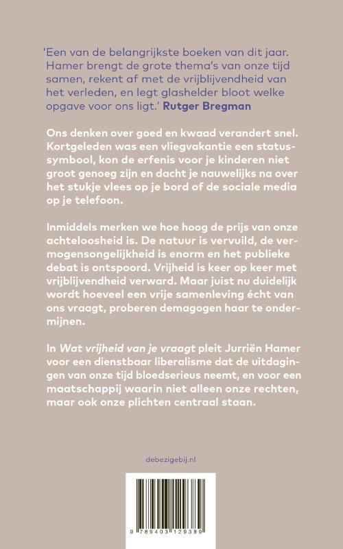 image for Wat vrijheid van je vraagt
