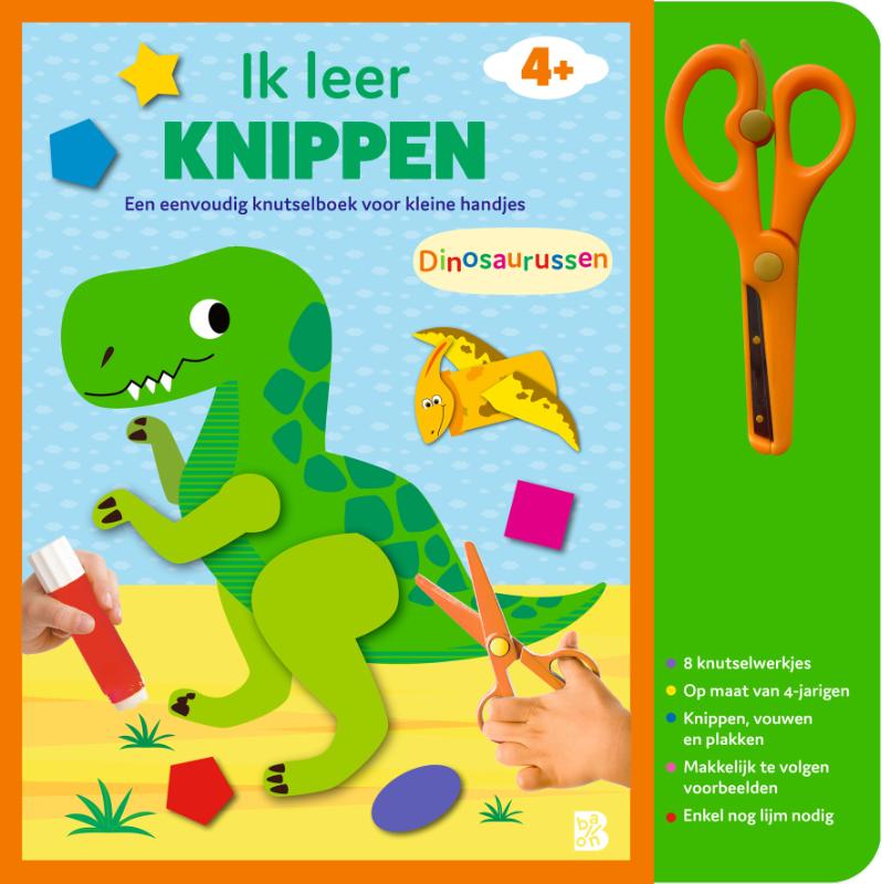 Ik leer knippen Dinosaurussen