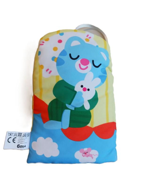 image for Slaap lekker! Linnenboek met diertje om in bed te leggen: Slaap zacht, katje