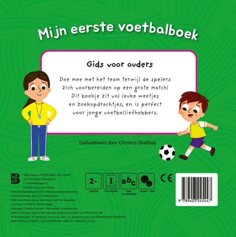 image for Mijn eerste voetbalboek