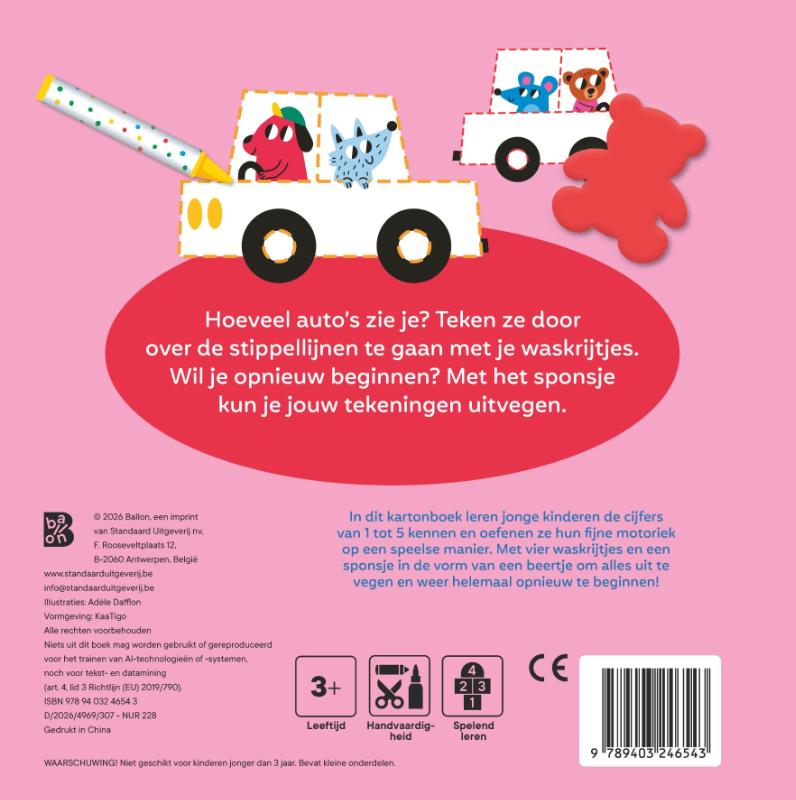 image for Mijn uitwisboek: Ik leer tellen