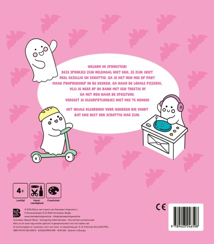 image for Cosy kleurboek: Schattige spookjes