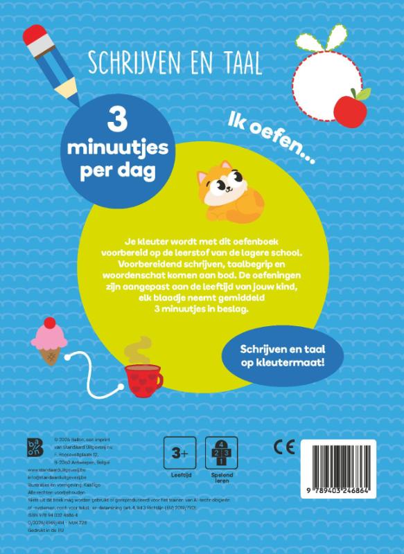 image for Ik oefen... 3 minuutjes per dag: schrijven en taal