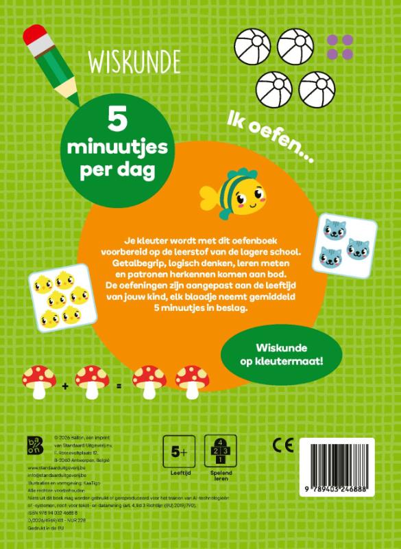 image for Ik oefen... 5 minuutjes per dag: wiskunde