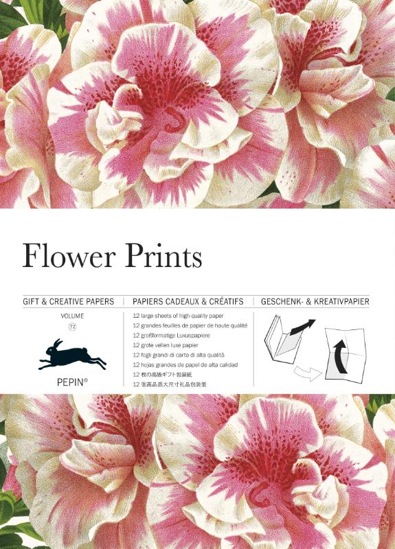 Flower Prints - Gift & creative papers vol. 77