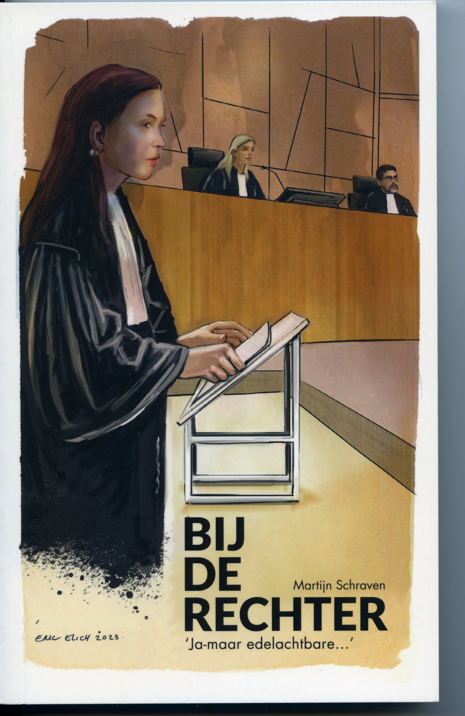 Bij de rechter '