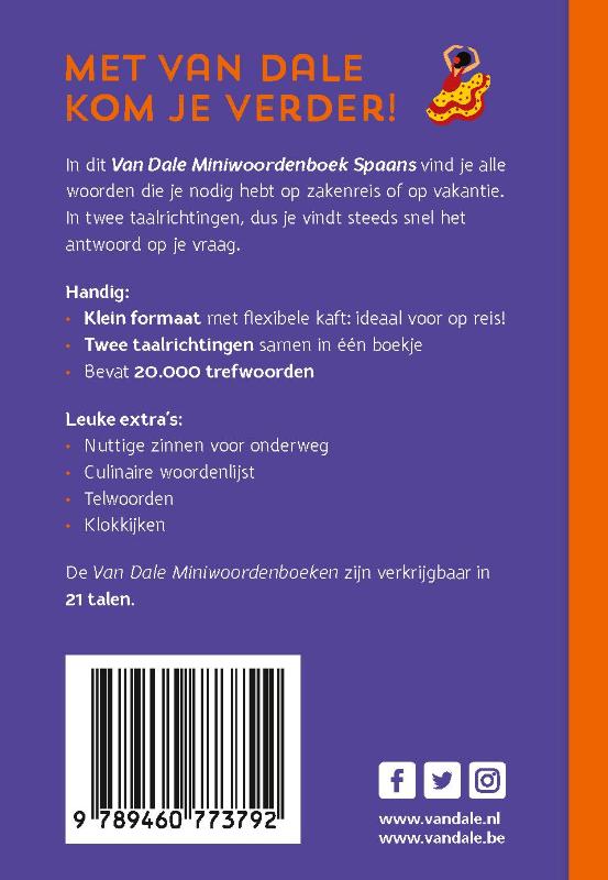 image for Van Dale Miniwoordenboek Spaans