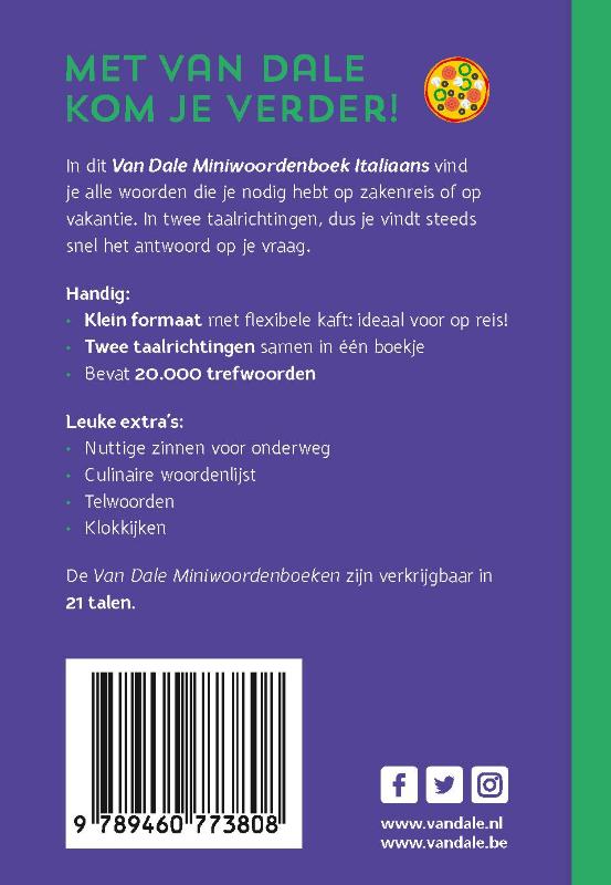 image for Van Dale Miniwoordenboek Italiaans