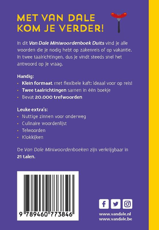 image for Van Dale Miniwoordenboek Duits