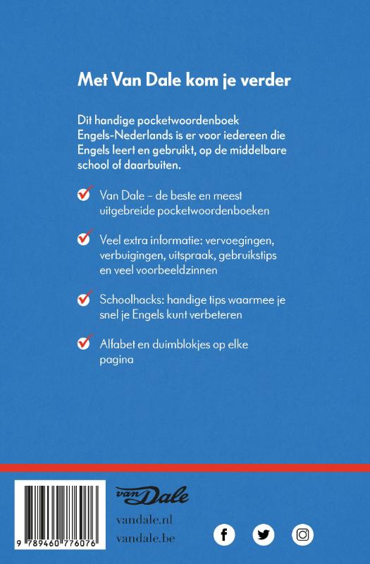image for Van Dale Pocketwoordenboek Engels-Nederlands