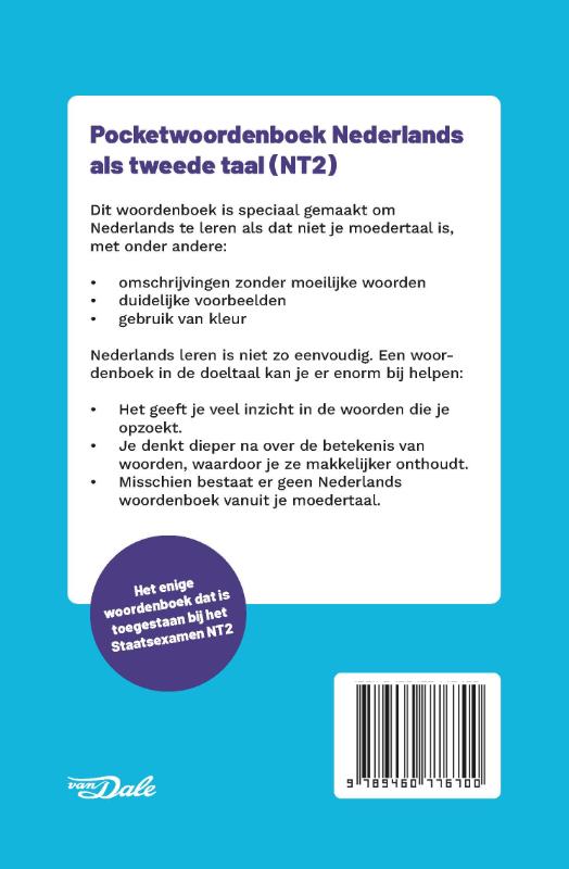 image for Van Dale Pocketwoordenboek Nederlands als tweede taal (NT2)