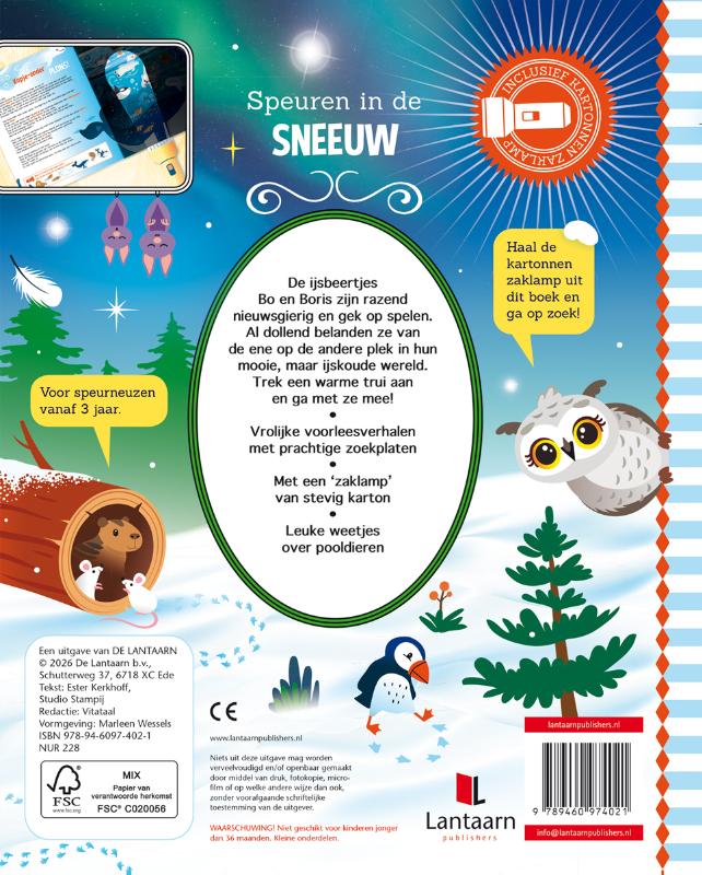 image for Speuren in de sneeuw