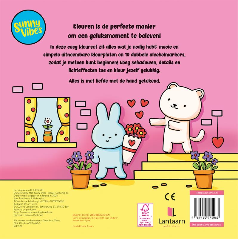 image for Sunny vibes - Happy kleurset