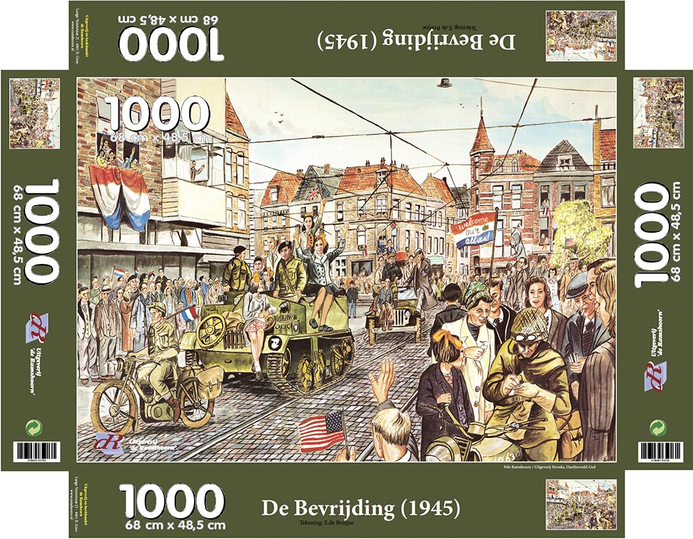 Puzzel De Bevrijding 1945 