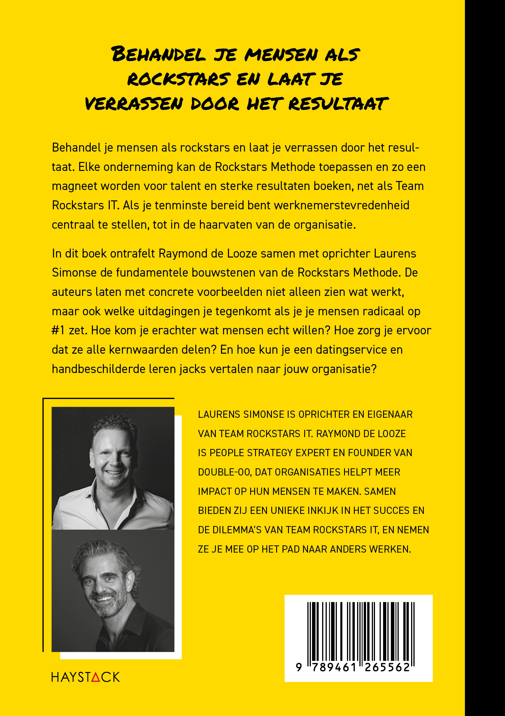 De Rockstars Methode Ontdek wat het oplevert als je je mensen radicaal op #1 zet