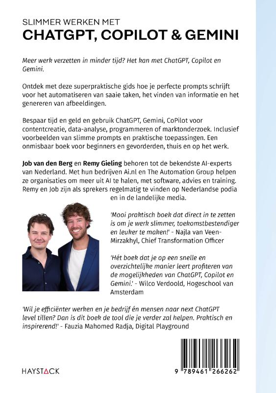 image for Slimmer werken met ChatGPT, Copilot en Gemini