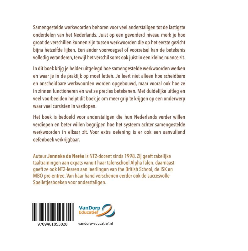 image for Samengestelde werkwoorden voor anderstaligen
