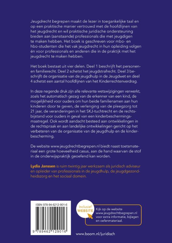 image for Jeugdrecht begrepen